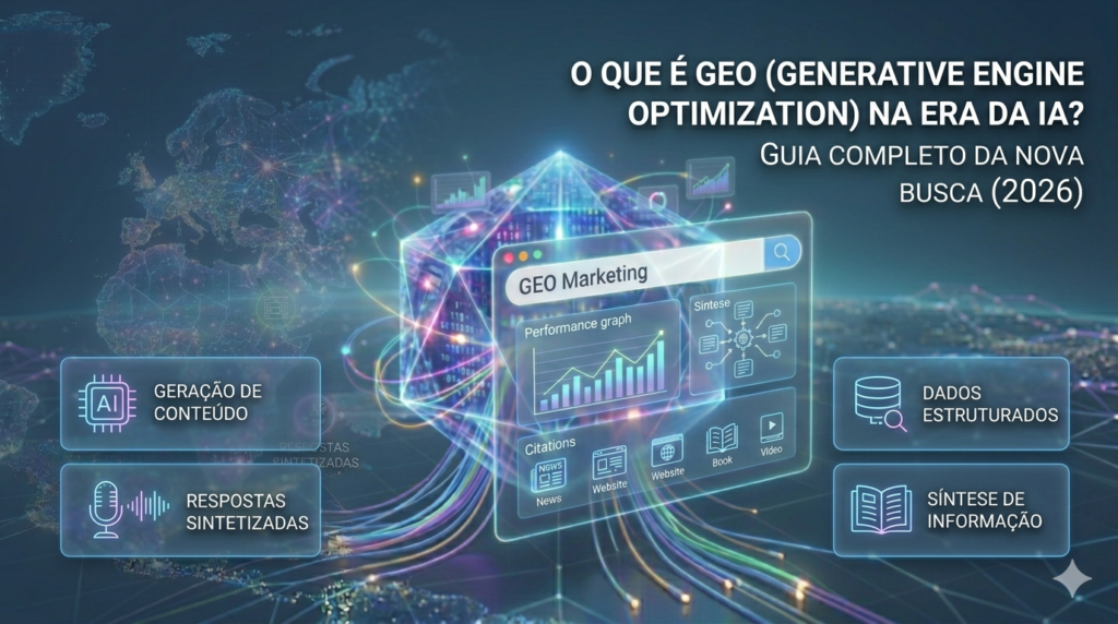 O que é GEO (Generative Engine Optimization) na era da IA? Guia completo da nova busca (2026)