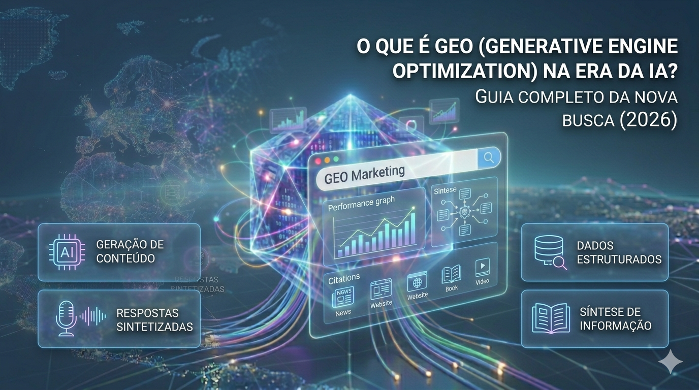O que é GEO (Generative Engine Optimization) na era da IA? Guia completo da nova busca (2026)